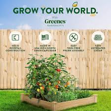 Cedar Raised Garden Bed