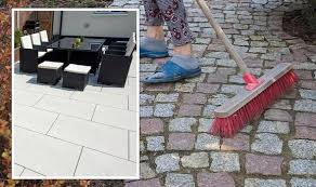 Clean Paving Slabs And Remove Weeds
