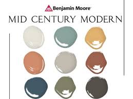 Mid Century Modern Home Benjamin Moore