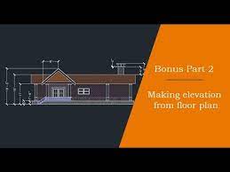 Making Elevation View From Floor Plan