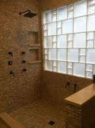 Glass Block Shower