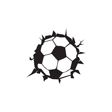 Football Soccer Logo Design Using Ball