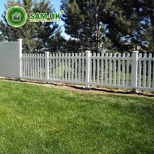 Vinyl Picket Fence Uneven Ground