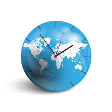 Premium Vector Wall Clock On The