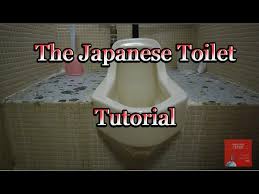 How To Use A Japanese Style Toilet