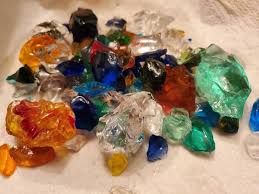 Blenko Glass 3 Pounds Large Pieces Of