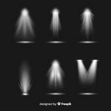 flashlight beam vectors ilrations