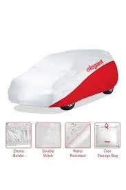 Car Cover Wr White And Red For