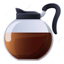 Coffee Jug Vector Hd Images Glass