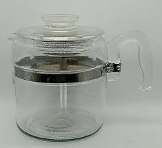 Pyrex 7756 B 6 Cup Glass Coffee Pot