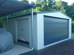 Double Garage Titan Garages And Sheds
