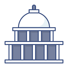 White House Generic Outline Color Icon