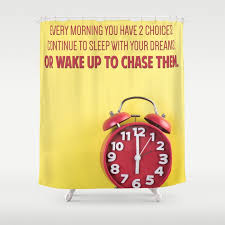 Inspirational Quotes Shower Curtain