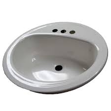 Laurel Round Drop In Bathroom Sink