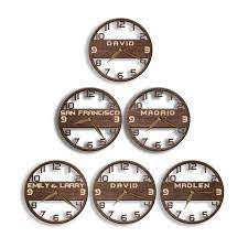 Buy Round Time Zone Clock City State
