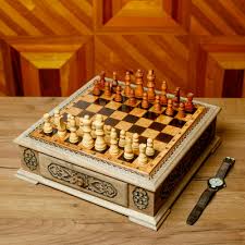 Handcrafted Traditional Wooden Chess