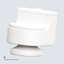 Premium Psd Toilet 3d Icon