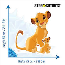 Lion King Star Mini Cardboard Cutout 84cm
