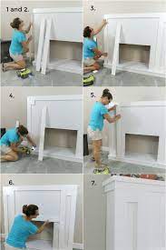 Faux Fireplace Diy