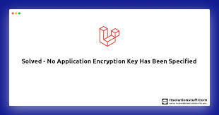 no encryption key has been