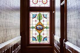 Stained Glass Windows At Lougheed House