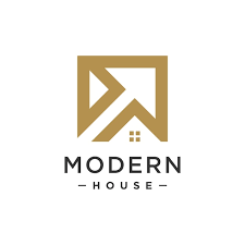 Modern House Design Element Icon Vector