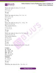 Concise Mathematics Class 6 Chapter 22