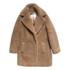 Teddy Bear Icon Wool Coat Max Mara