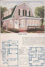 Dutch Colonial Revival House Plan