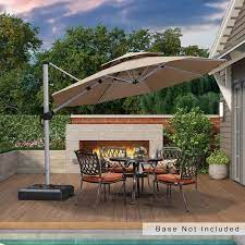 Color Cantilever Outdoor Patio Umbrella
