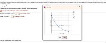 The Decay Of A Radioactive Isotope Was