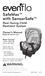 Evenflo Safemax Infant Car Seat