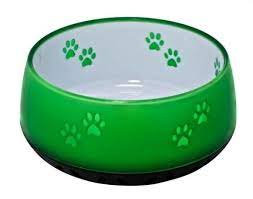 Food Or Water Bowl Fluro Resin Paws