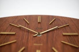 Brass Wall Clock By Elexacta Sz