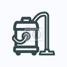 Washing Vacuum Cleaner Icon Commercial