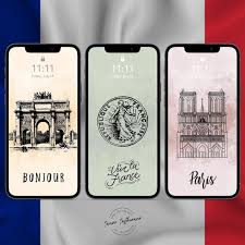 Romantic Paris Iphone Wallpaper