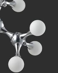 Molecular Glass Ceiling Light