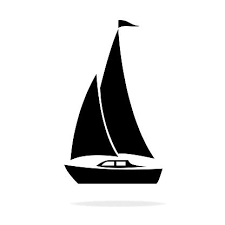 Sailboat Icon Vector Ilration