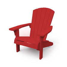 Keter Troy Red Adirondack Chair 246666