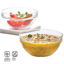 Borosil Glass Mixing Serving Bowls