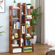 Solid Wood Designer Wooden Book Shelf