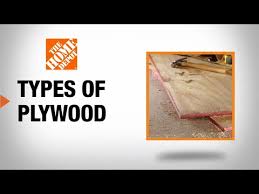 Types Of Plywood The Home Depot