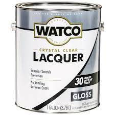 Watco 1 Gal Clear Gloss Lacquer Wood