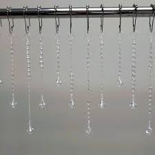 Decorative Shower Curtain Bling Hook