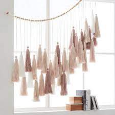 Oversized Tassel Garland Wall Decor