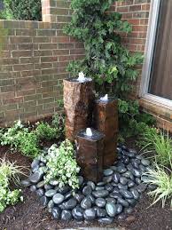 75 Front Yard Water Fountain Landscape