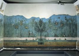 Frescoed Wall From The House Of Livia