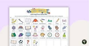 Home Learning Visual Timetable Teach