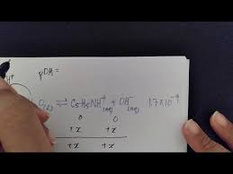 Calculating The Ph Of A 0 05m Solution