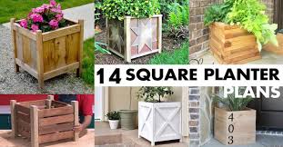 Square Planter Box Plans Best For Diy